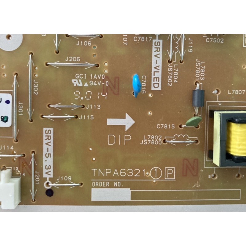 BOARD NGUỒN TIVI PANASONIC TH-32ES500V TH-32FS500V TH-32E400V