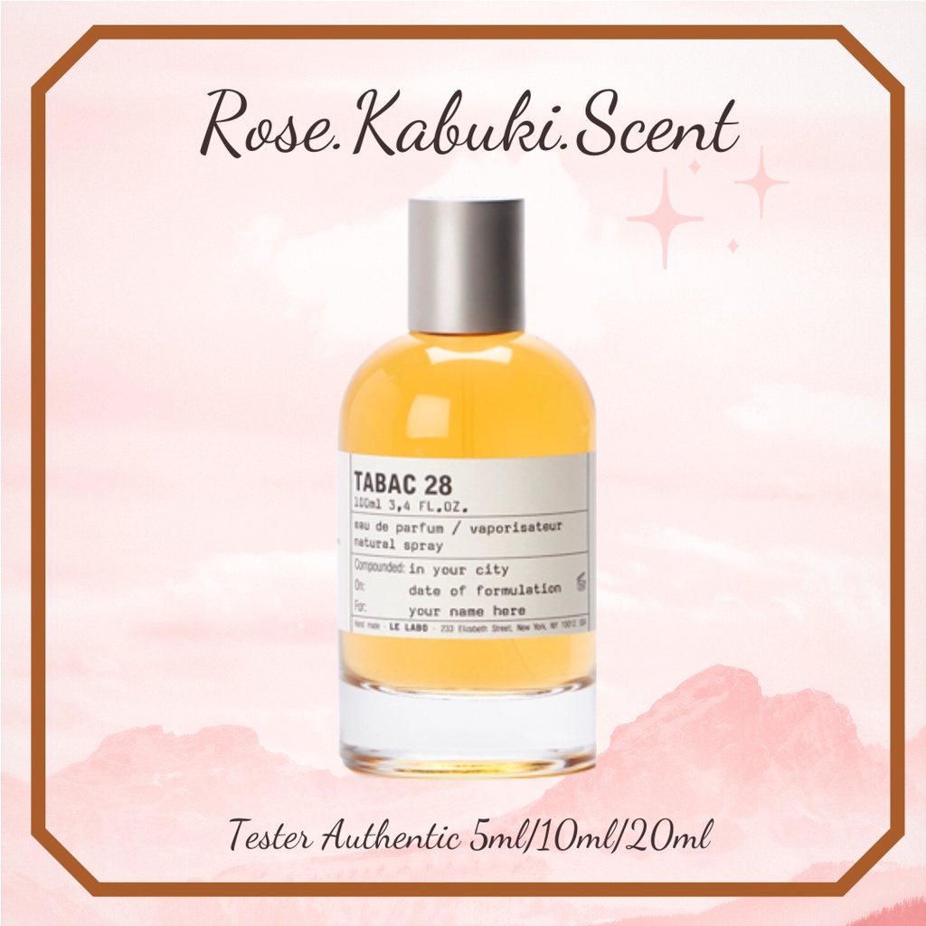 𝑹𝒐𝒔𝒆 𝑲𝒂𝒃𝒖𝒌𝒊_ Nước hoa Le La.bo Tabac 28