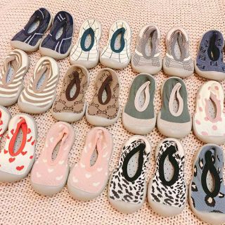 GIÀY BÚN ĐẾ XÁM KIDS SOCK CHO BÉ TRAI BÉ GÁI (Bảng 1)