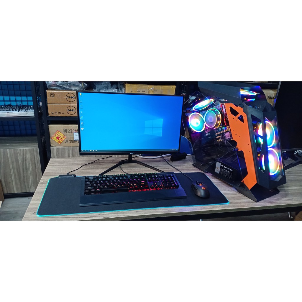 Bộ Máy tính chip ryzen 7 3700x main x570 plus ram 16G màn hình 24inch | BigBuy360 - bigbuy360.vn