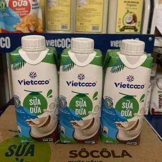 (1 thùng 12 hộp ) Sữa Dừa Vietcoco - 330ml