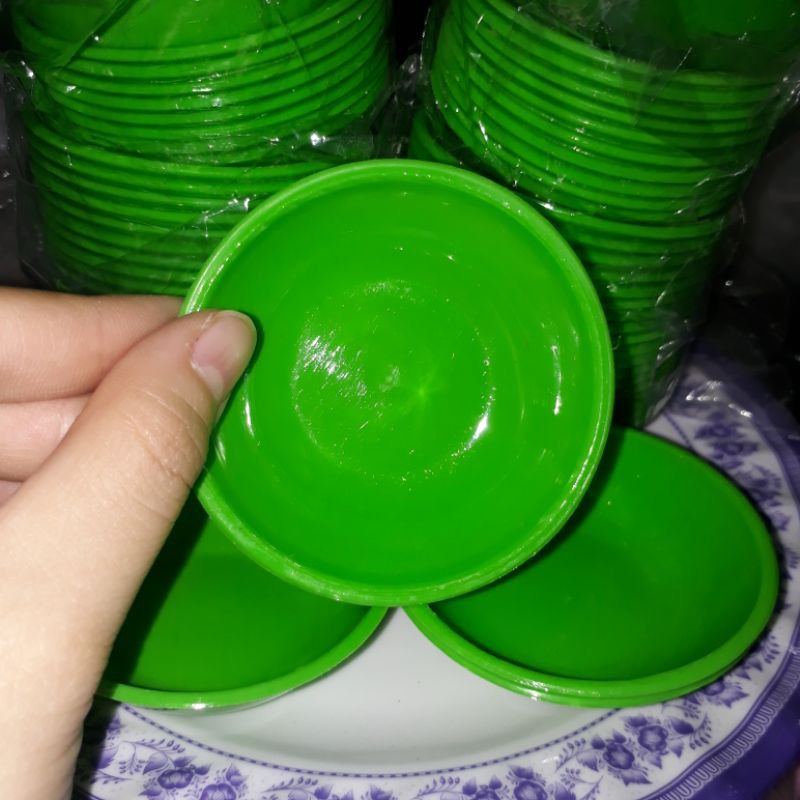 Combo 10 Chén nhựa đựng muối tiêu, dĩa muối tiêu