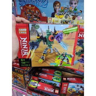 Lắp ráp Lego ninja.