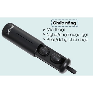 Tai nghe Bluetooth True Wireless Mozard AT5 Đen