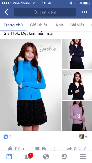 Áo len khoác mỏng dây kéo