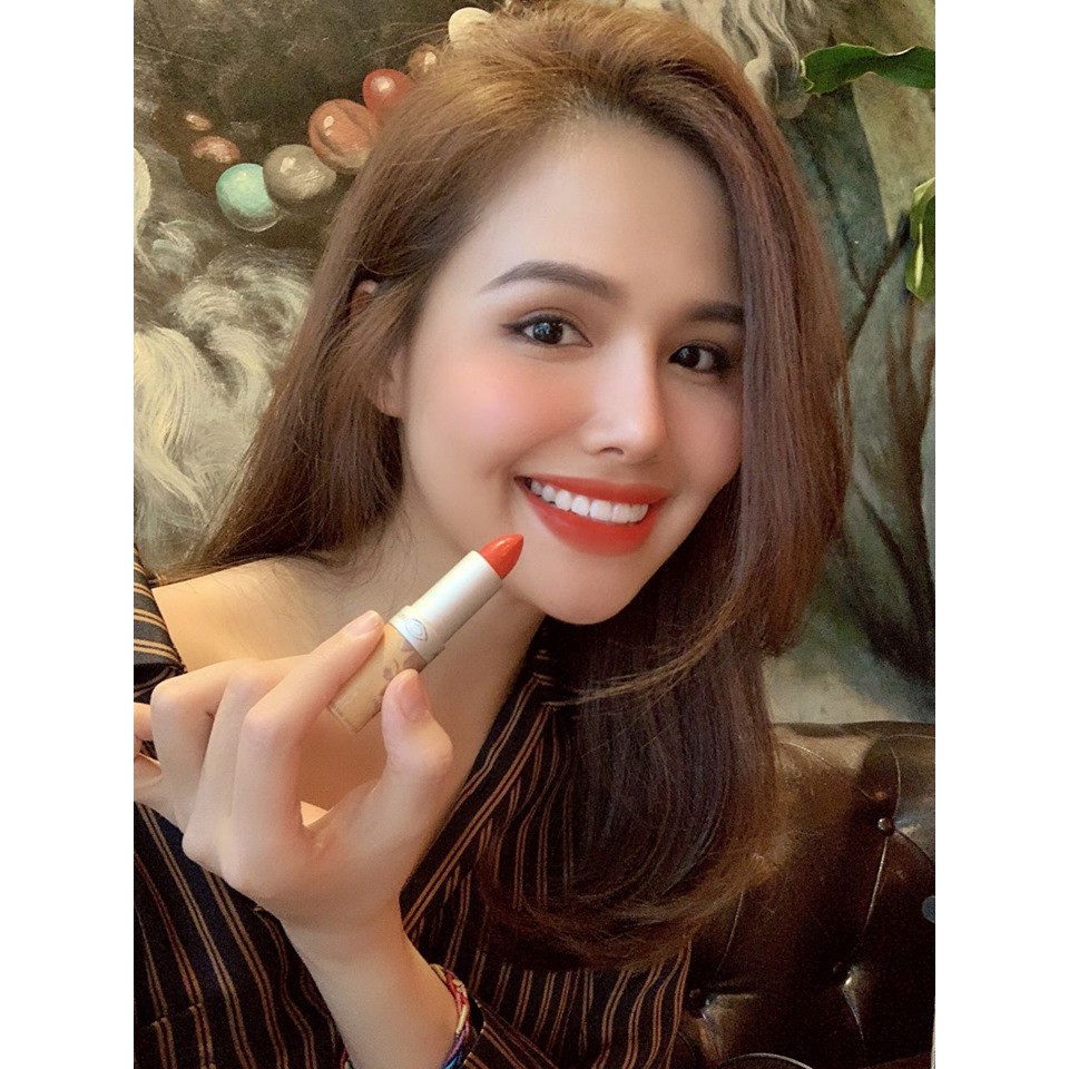 -Son môi hữu cơ Couleur Caramel của Pháp