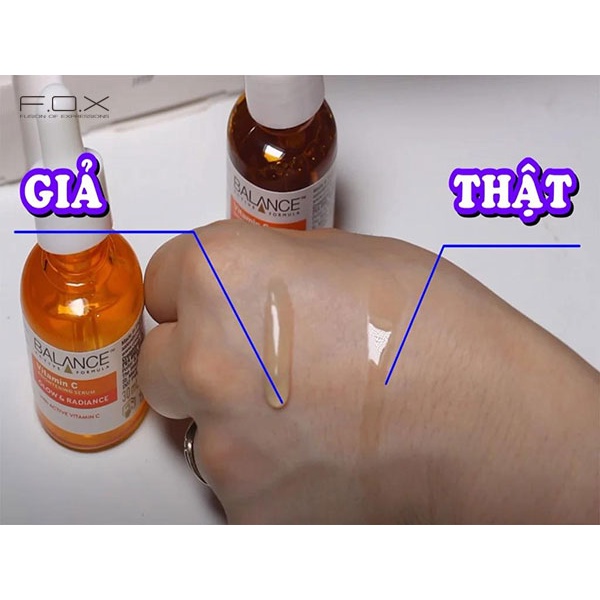 Serum Balance Vitamin C 30ml giảm thâm nám, đồi mồi, tàn nhang, cho làn da sáng