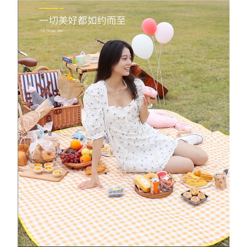 [SIÊU HOT] THẢM DÃ NGOẠI PICNIC DU LỊCH, BẠT TRẢI PICNIC CẮM TRẠI,đi phượt kết hợp tập yoga + TẶNG KHẨU TRANG | BigBuy360 - bigbuy360.vn
