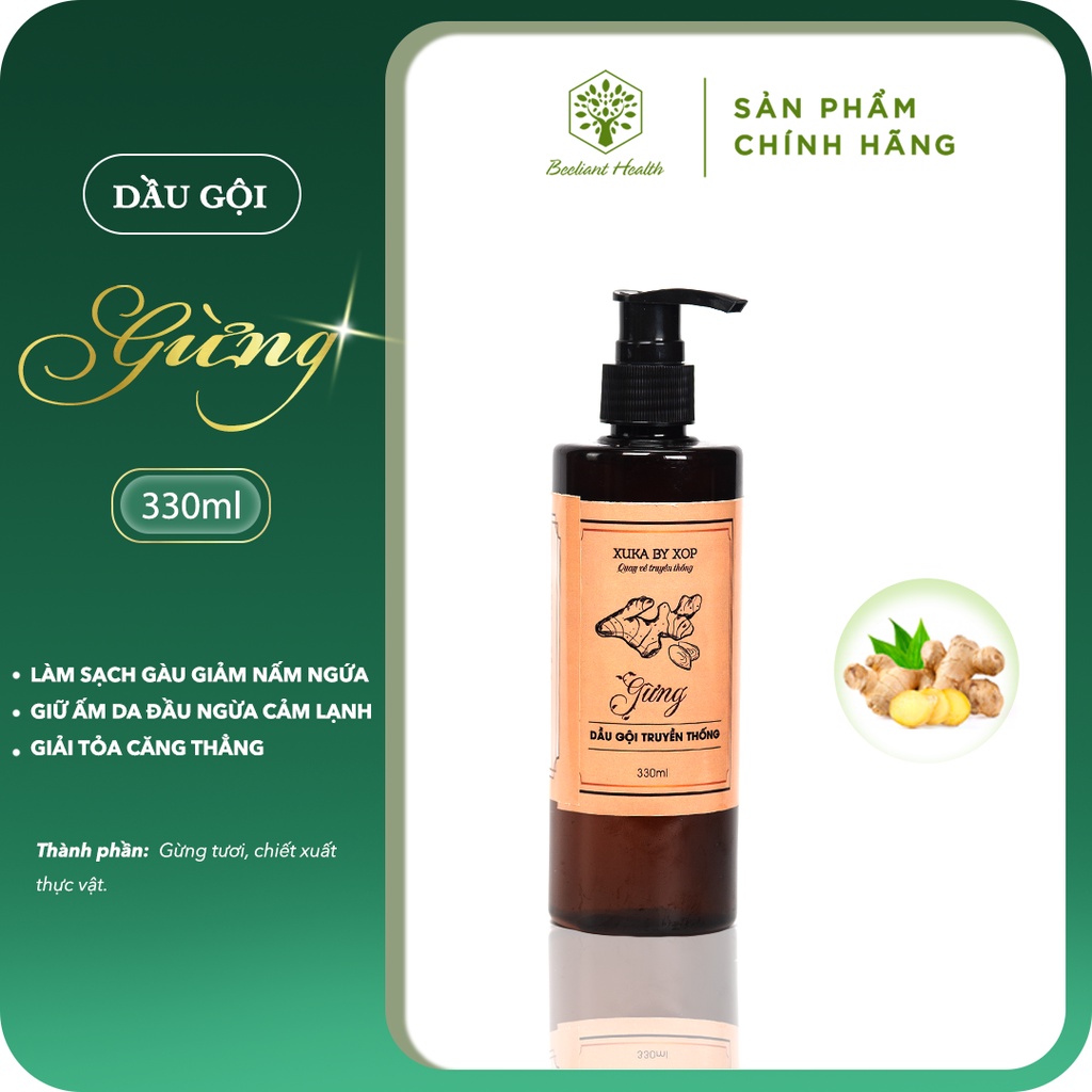 Dầu gội đầu gừng