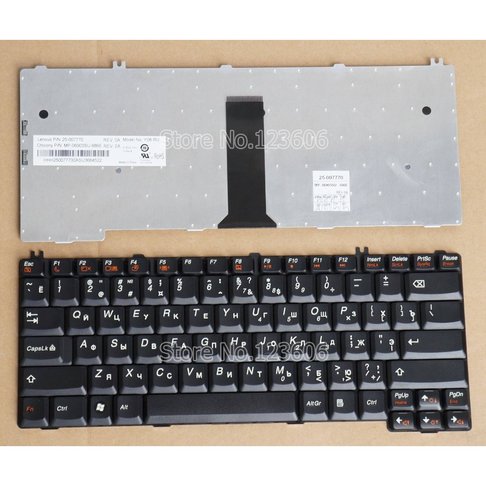 Bàn phím laptop LENOVO 3000 G410, G450, G530, G230, G430, Y410, Y510 ,Y530 ,G430 G450 G530 G230, N100 Series