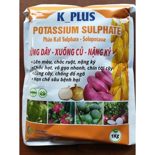 Phân khoáng Kali Sunphat K2SO4 chính hãng HAIFA - ISAREL  1kg