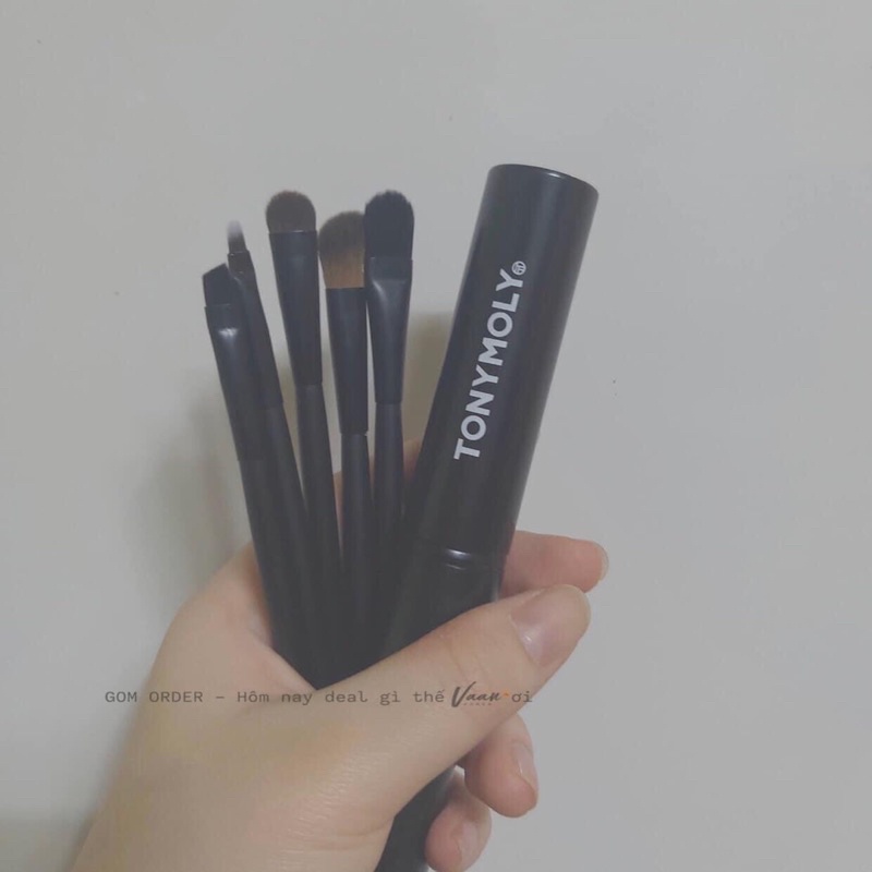 Set cọ makeup mắt Tonymoly Makeup Brush Set