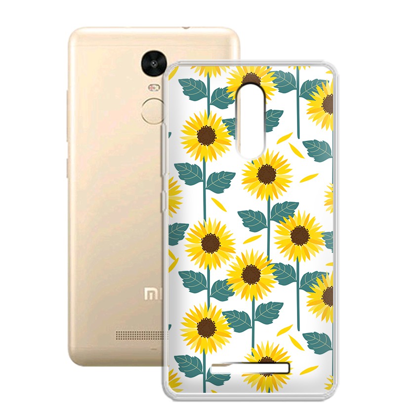 [FREESHIP ĐƠN 50K] Ốp lưng Xiaomi Redmi Note 3 in hình hoa cỏ mùa hè độc đáo - 01122 Silicone Dẻo