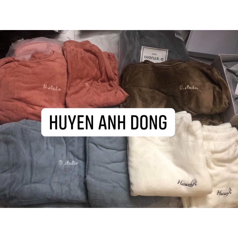 BỘ NỈ BÔNG D.STUDIO