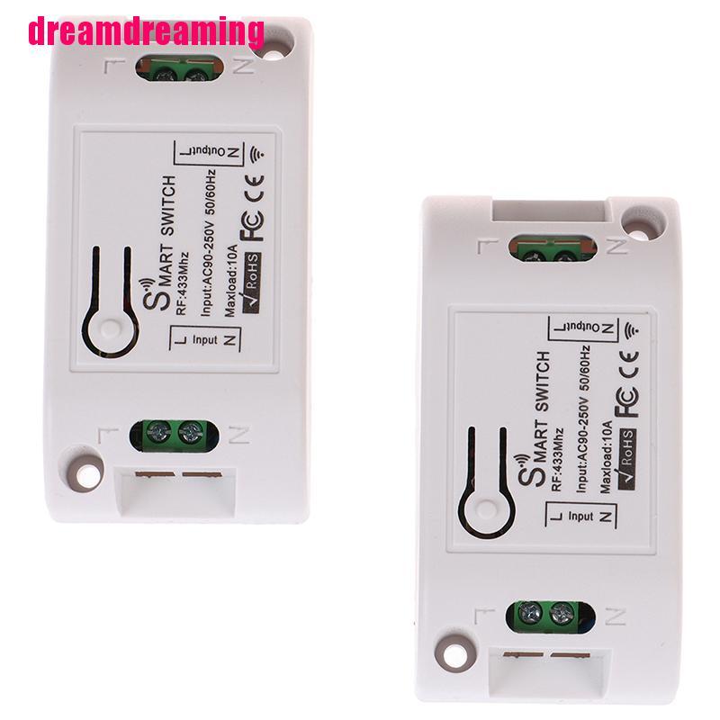 Công Tắc Không Dây Điều Khiển Từ Xa 433 Mhz Rf