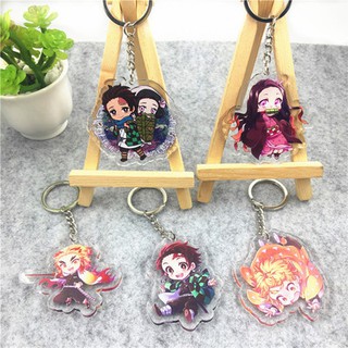 Móc khóa Kimetsu No Yaiba nhiều mẫu Manga Anime