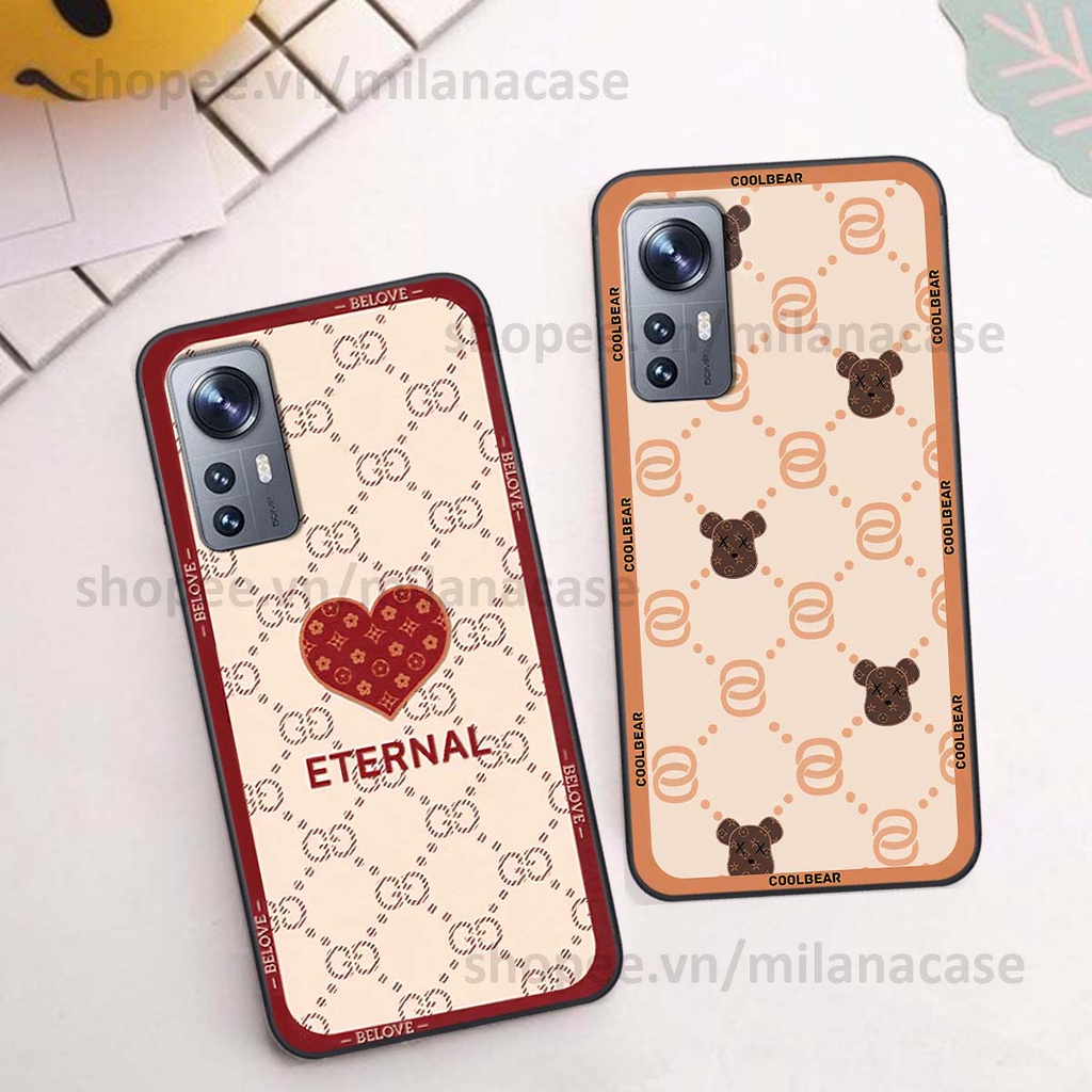 Ốp Xiaomi 12 / Xiaomi 12 Pro hình trái tim be love tình yêu siêu đẹp, cá tính, thời trang