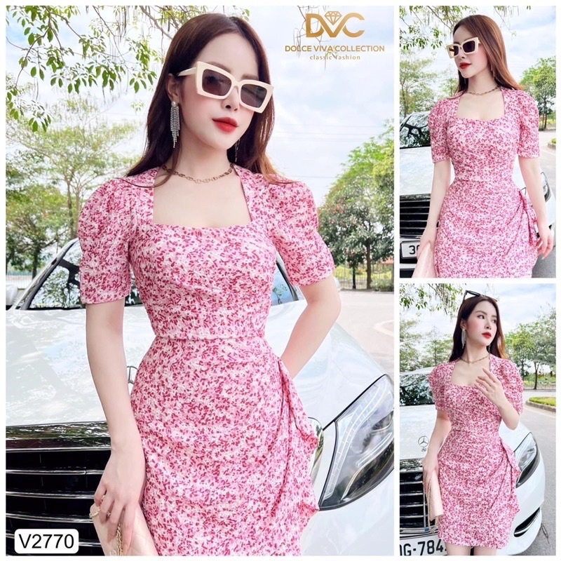 vải đũi nhăn hàn quốc hoa sao mềm mát co giãn may váy đầm áo kiểu