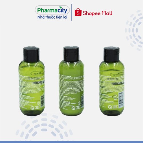 Bộ sản phẩm du lịch Pharmacity Olive Oil, Argan Oil  (3 chai x 60ml)