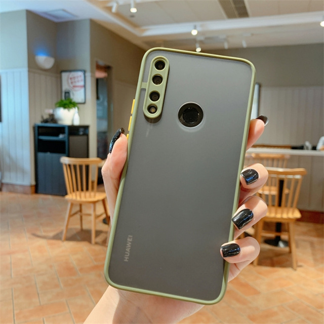 Ốp lưng mặt nhám chống sốc cho Huawei Y9 Prime Y6 Pro 2019 Nova 5i Pro 3i 2i | WebRaoVat - webraovat.net.vn