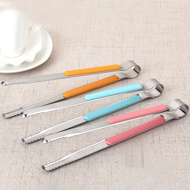 Kẹp Gắp Thức Ăn Bằng Thép Không Gỉ Tay Cầm Nhựa Chống Bỏng Tiện Dụng | BigBuy360 - bigbuy360.vn