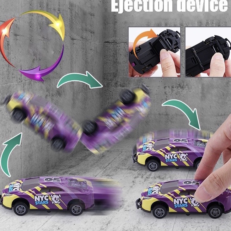 [ Sỉ ] Siêu xe ôtô đồ chơi xoay,nhảy,bay 360 độ - Làm bằng hợp kim chắc chắc ,bền,đẹp -bay lên khi gặp vật cản