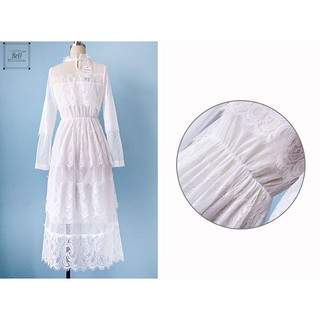 [015] - VÁY REN TRẮNG RẺ ĐẸP