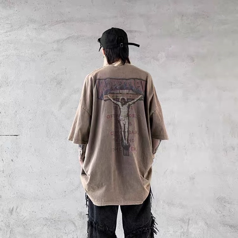 Áo phông wash dáng rộng JOC Brokeboiz chính hãng Made Extreme