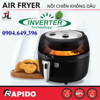 Nồi chiên không dầu RAPIDO 6.5M CHÍNH HÃNG