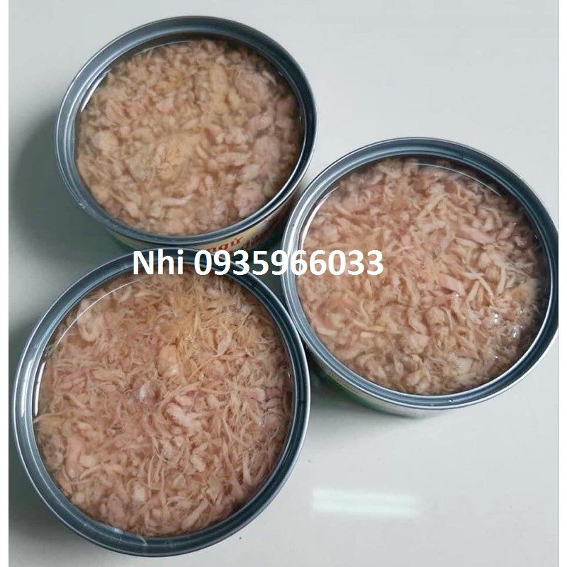 Cá ngừ ngâm dầu (thịt xé) 165gr/ lon