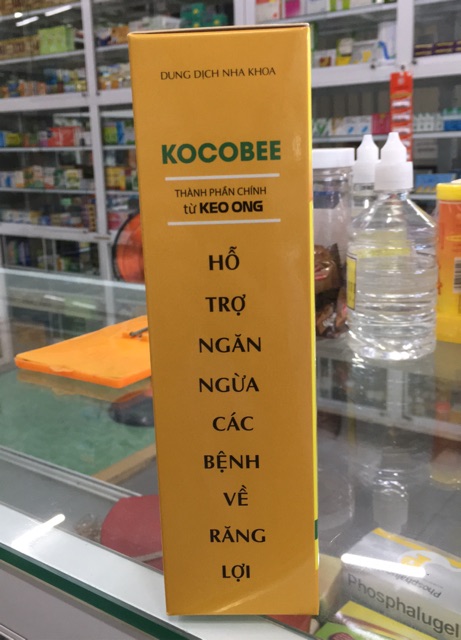 Dung dịch nha khoa nước súc miệng Kocobee giúp trắng răng trị hôi miệng