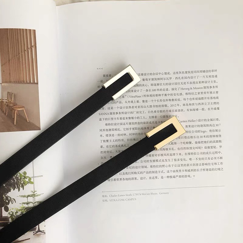 Thắt lưng váy đơn giản thắt váy áo sơ mi Phụ kiện thắt lưng có đục lỗ cho nàng