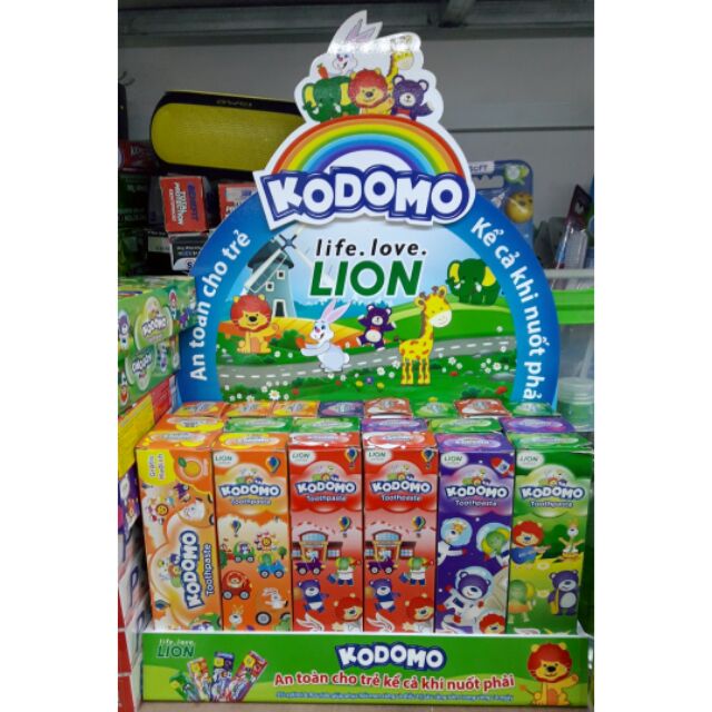 KEM ĐÁNH RĂNG TRẺ EM KODOMO 45G