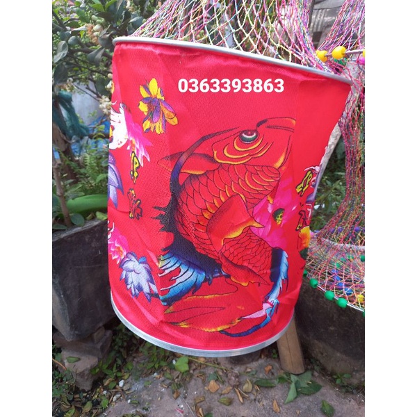 Rọng đựng cá săn hàng cá chép cao cấp có 3 vòng hạt chống bó cá