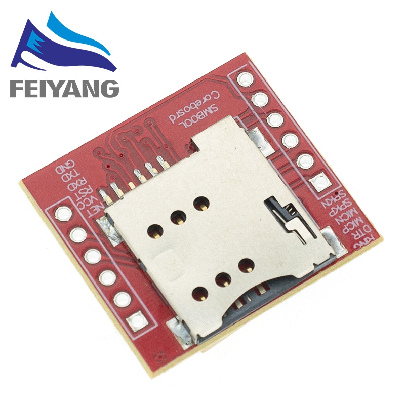 Mô đun GPRS GSM SIM800L thẻ MicroSIM cổng TTLkhông dây kèm anten chuyên dụng
