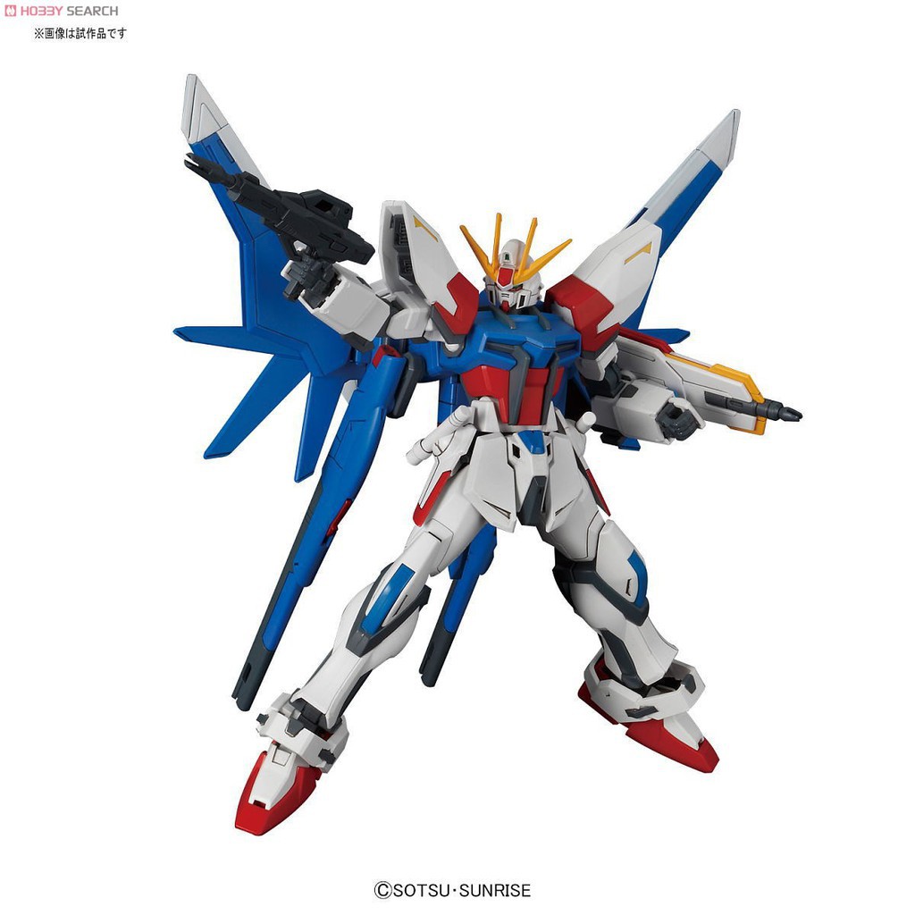 Hàng Mới Mô hình lắp ráp HG Build Strike Gundam Full Package Chất Lượng