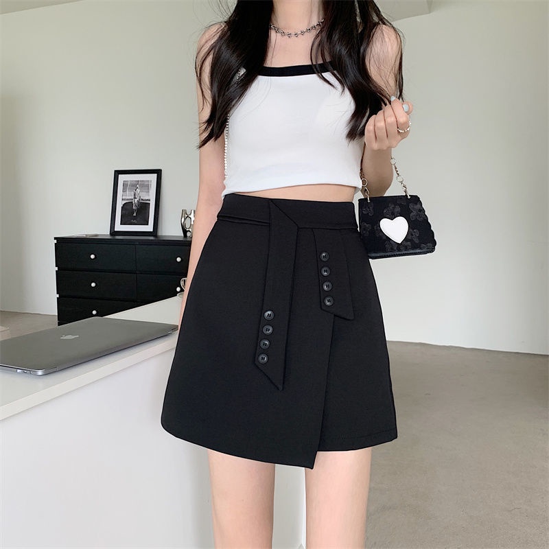 Chân Váy Chữ a Lưng Cao Thời Trang Mùa Hè Hàng Mới Dành Cho Bạn Nữ