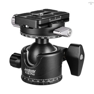 Đầu bi gắn chân máy ảnh Andoer H-35 Pro Pro Panorama bằng hợp kim nhôm 15kg/ 33lbs