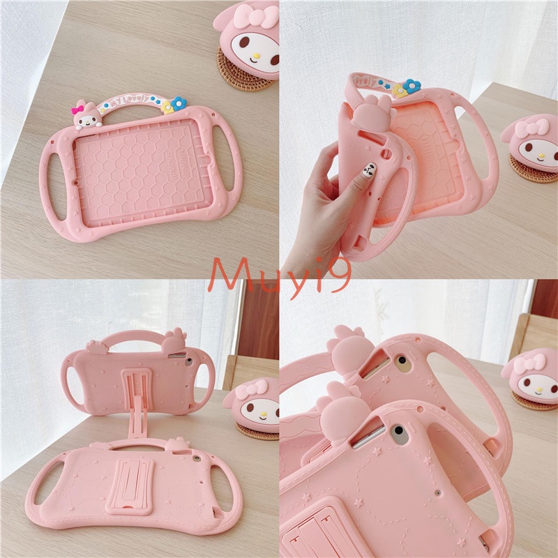 Bao Da Máy Tính Bảng In Hoạt Hình Melody Đáng Yêu Cho Ipad 2018 Mini1/ 2/ 3/ 4/ 5 6/