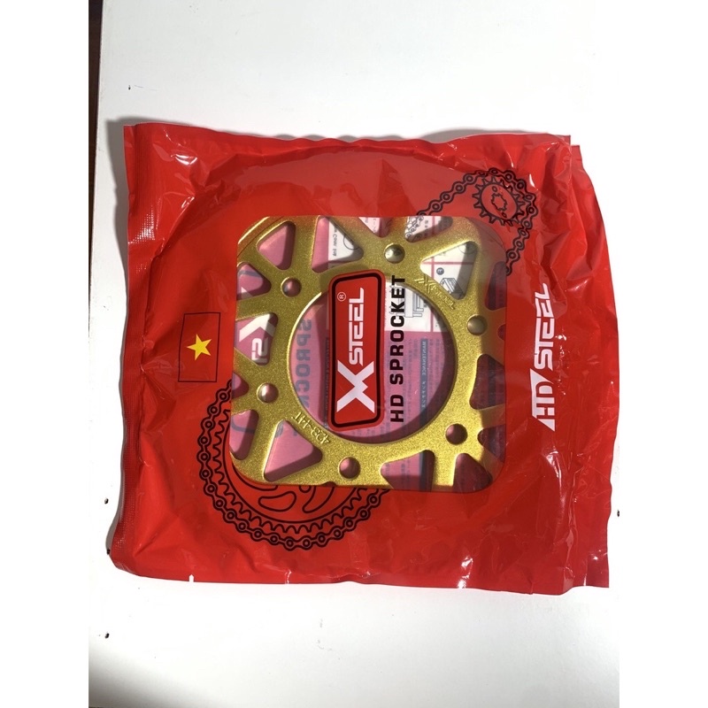 Bộ nhông xích đĩa chính hãng x1r phiên bản hộp sắt cho exciter winner winnerx cực sịn