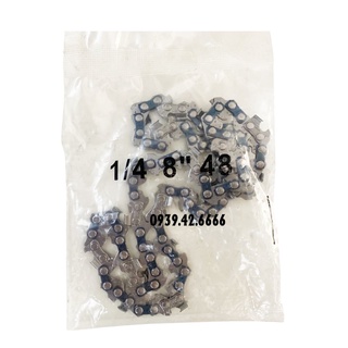 Lam xích thay thế máy cưa xích dùng pin dekton m21-cs08bl - 8inch