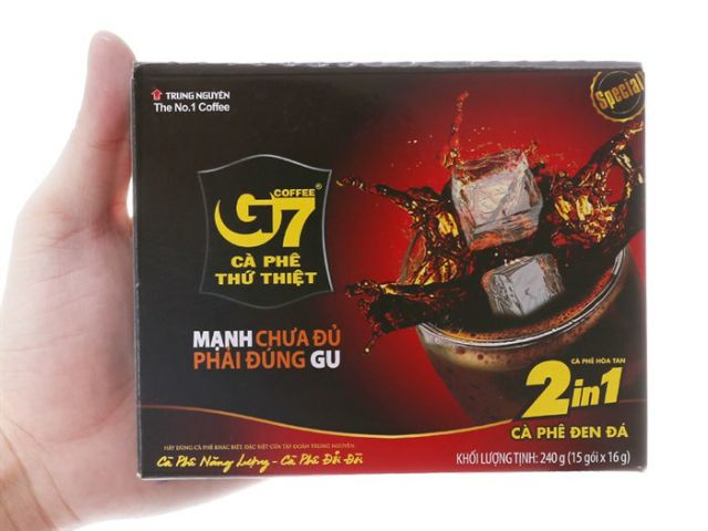 Cà phê G7 2 in 1 hộp 15 gói 240g | BigBuy360 - bigbuy360.vn