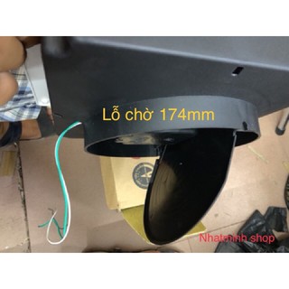 Quạt thông gió Tico TC-18AV6 ( lỗ chờ 230x230mm ).