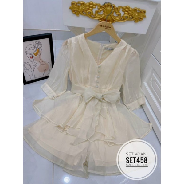 SET BIGSIZE ÁO VOAN KÈM QUẦN DỄ THƯƠNG