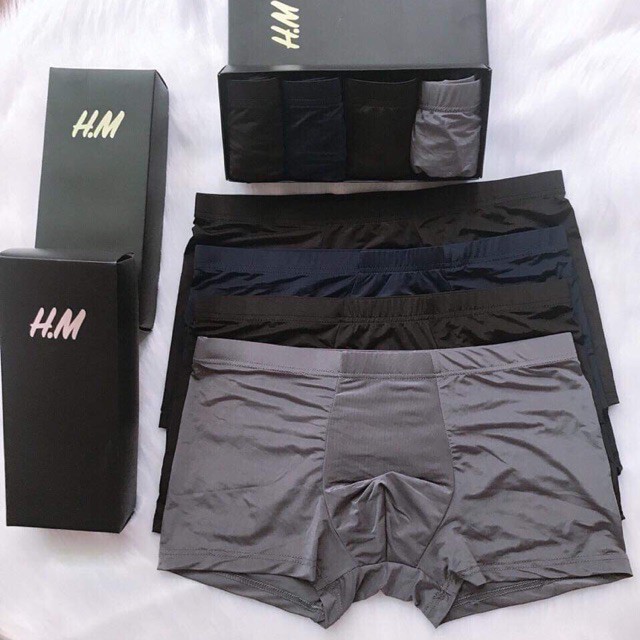 [HÀNG CAO CẤP]QUẦN LÓT NAM BOXER CHÍNH HÃNG HM CAO CẤP