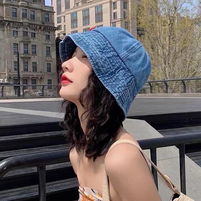 MŨ VÀNH JEAN - DENIM