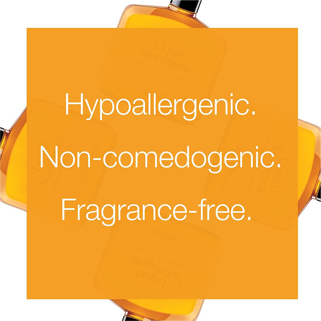 Nước rửa mặt cho da nhạy cảm Neutrogena Fragrance Free Liquid Facial C