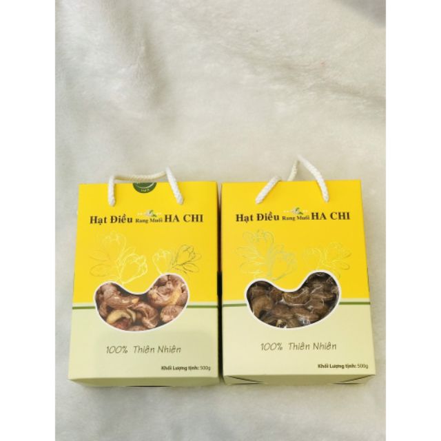 [Tặng son dưỡng 35k][ORGANIC] 500gr Hạt điều rang muối vỏ lụa hàng loại A, A+