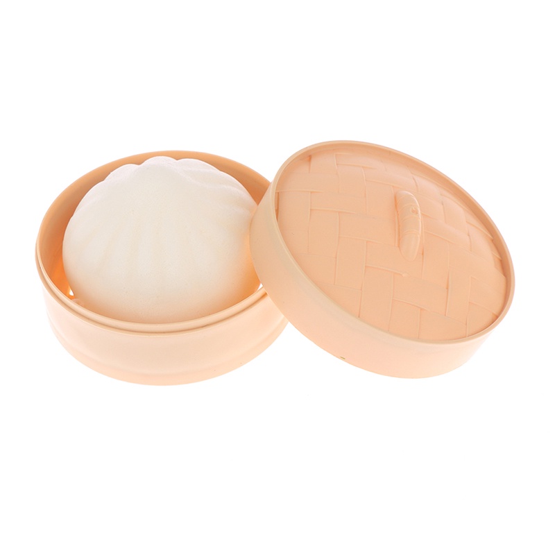 1 Bộ Đồ Chơi Xốp Squishy Giảm Stress Hình Bánh Bao Dễ Thương Cho Bé