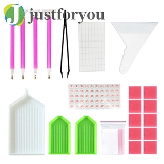 Set dụng cụ làm tranh đính đá DIY chuyên dụng tiện lợi